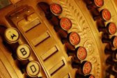 An image of an old cash register