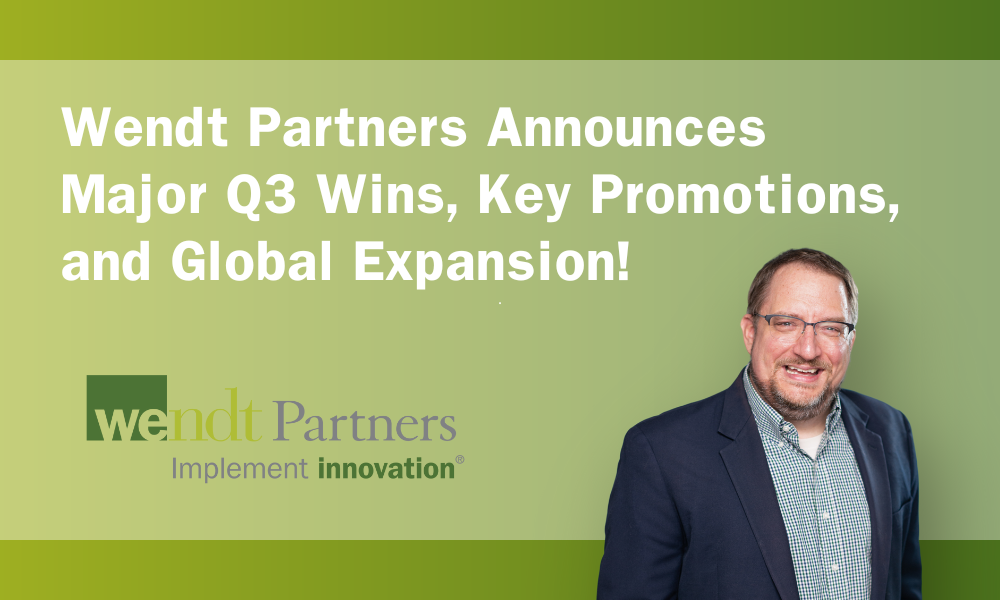 Wendt Partners Announces Major Q3 Client Wins, Leadership Promotions, and Global Expansion