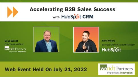 Accelerating B2B Sales Success Web Event small